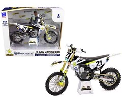 New Ray Model 1:12 Scale Rockstar Husqvarna Team Jason Anderson