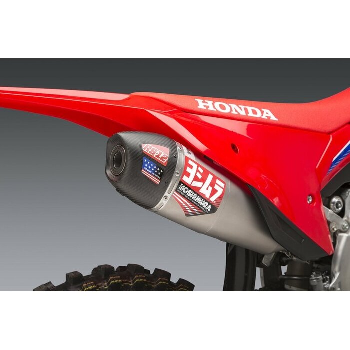 Yoshimura RS-12 Signature Series Full Exhaust System - Honda CRF 450R/RX Bj. 21-24