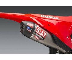 Yoshimura RS-12 Signature Series Full Exhaust System - Edelstahl - Aluminium Honda CRF 450R/RX Bj. 21-24