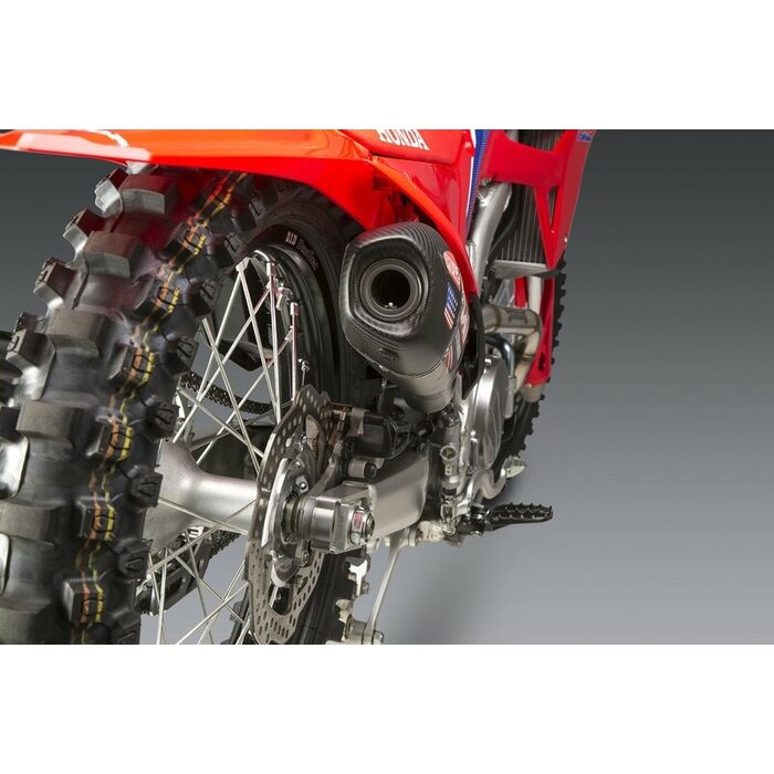 Yoshimura RS-12 Signature Series Full Exhaust System - Edelstahl - Aluminium Honda CRF 450R/RX Bj. 21-24