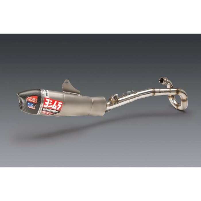 Yoshimura RS-12 Signature Series Full Exhaust System - Edelstahl - Aluminium Honda CRF 450R/RX Bj. 21-24