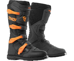 Thor Blitz XP Stiefel Grau Orange Schwarz
