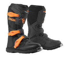 Thor Kinder - Jugendliche Blitz XP Stiefel schwarz - orange