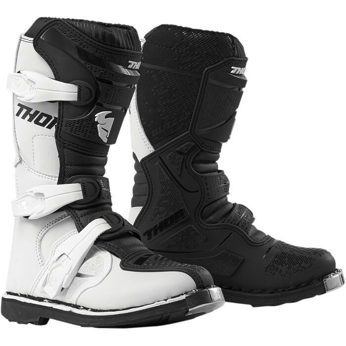 Thor Kinder - Jugendliche Blitz XP Stiefel schwarz weiss