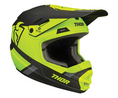 Thor Kinderhelm Sector Split MIPS® Helm neongelb grün schwarz matt