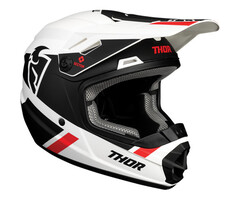 Thor Kinderhelm Sector Split MIPS® Helm orange schwarz weiss matt