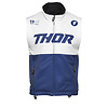 Thor Warm Up Jacke Weste schwarz blau weiss