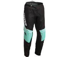 Thor Kinder Jugend Hose Sector Chev schwarz mint