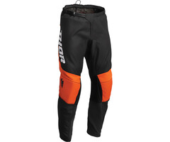 Thor Kinder Jugend Hose Sector Chev charcoal rot orange