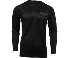 Thor Kinder Jugend Jersey Sector Minimal schwarz