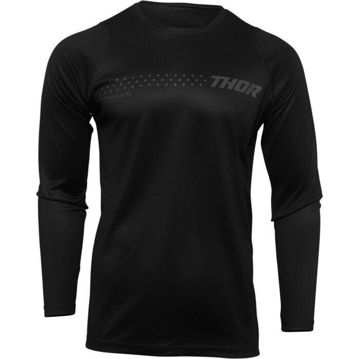 Thor Kinder Jugend Jersey Sector Minimal schwarz