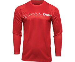 Thor Kinder Jugend Jersey Sector Minimal rot