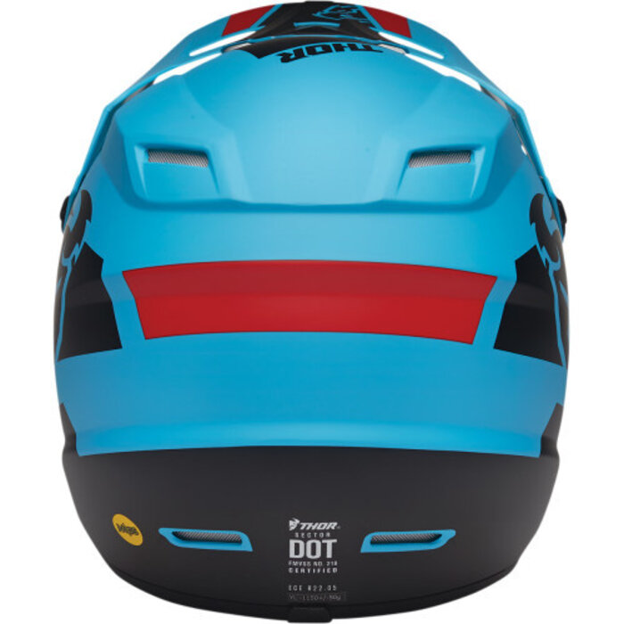 Thor Kinderhelm Sector Split MIPS® Helm Blau Matt Schwarz