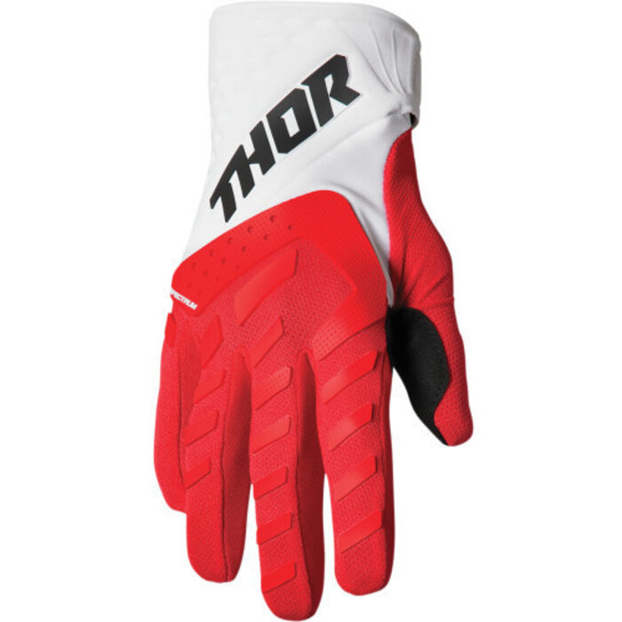 Thor Spectrum Offroad Handschuhe rot weiss