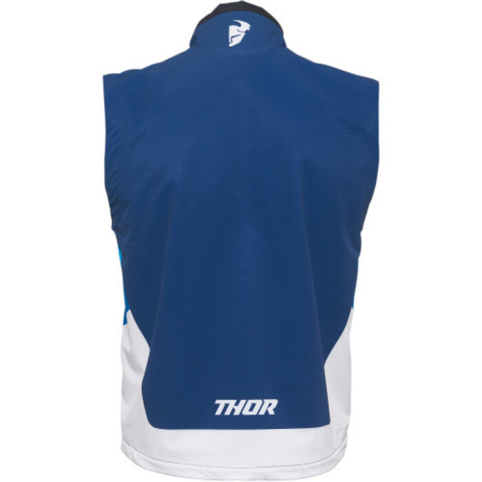 Thor Warm Up Jacke Weste blau