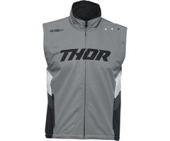 Thor Warm Up Jacke Weste grau schwarz