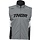 Warm Up Jacke Weste grau schwarz
