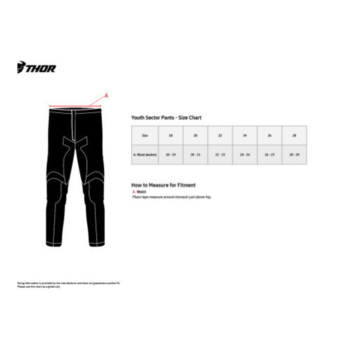 Thor Kinder Jugend Hose Sector Minimal navy