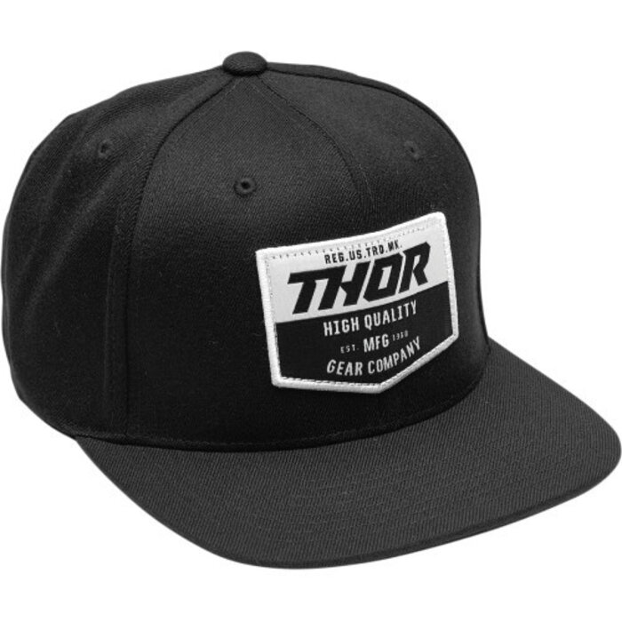Thor Chevron Snapback Kappe schwarz