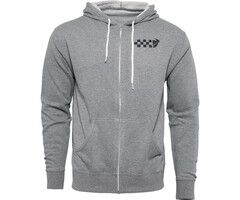 Thor Checkers Fleece Jacke grau