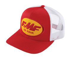 FMF Cap Kappe Original 2 Hat - weiss / rot - One Size Fits Most