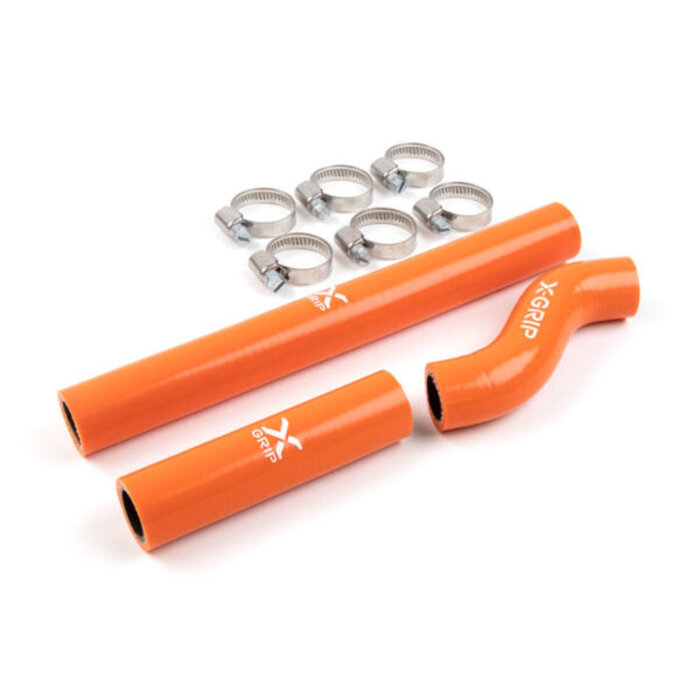X-Grip Silicon Kühlerschlauch für KTM SX EXC / Husqvarna TE  TC / GasGas  EC