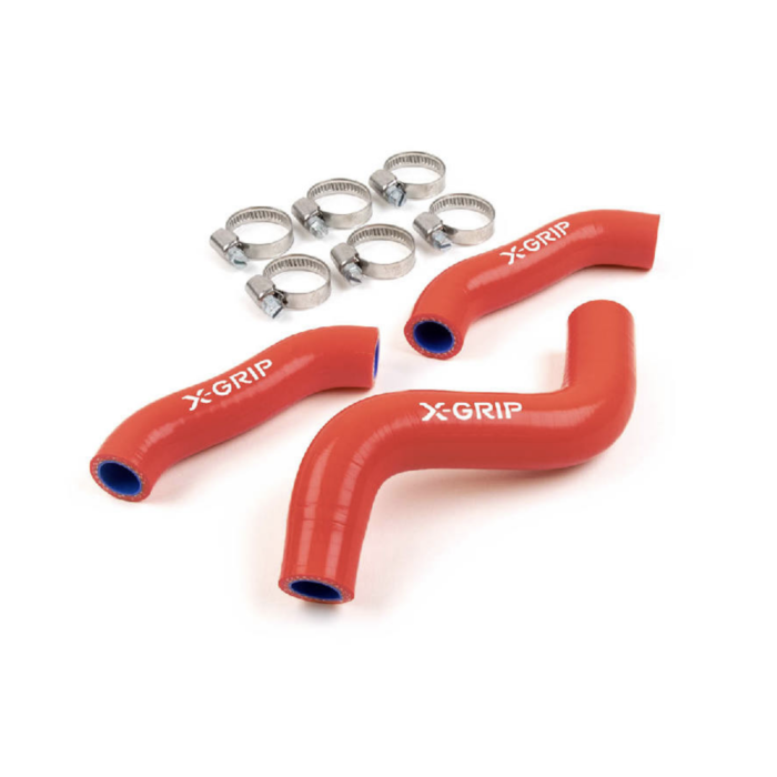 X-Grip Silicon Kühlerschlauch für KTM SX-F EXC-F 450 / Husqvarna FE FC 450 / GasGas  MC-F 450