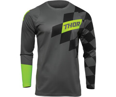 Thor Kinder Jugend Jersey Sector Birdrock Jersey grau acid