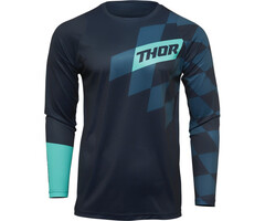 Thor Kinder Jugend Jersey Sector Birdrock Jersey midnight mint