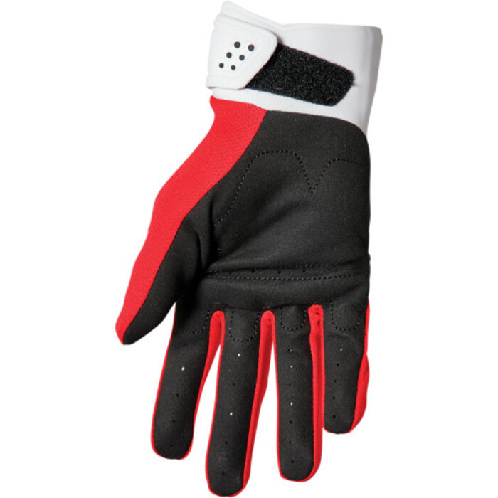 Thor Kinder Spectrum Offroad Handschuhe rot weiss