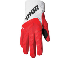 Thor Kinder Spectrum Offroad Handschuhe rot weiss