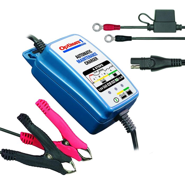 Tecmate Optimate 1 Duo Batterieladergerät Batteriewächter 12V