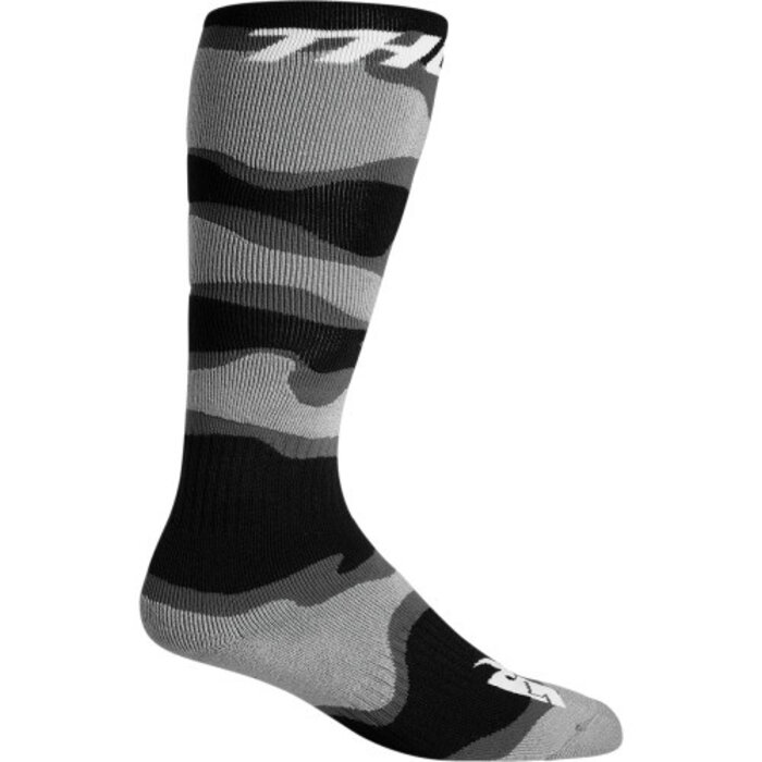 Thor Kinder Jugendliche MX Socken Strümpfe camo grau