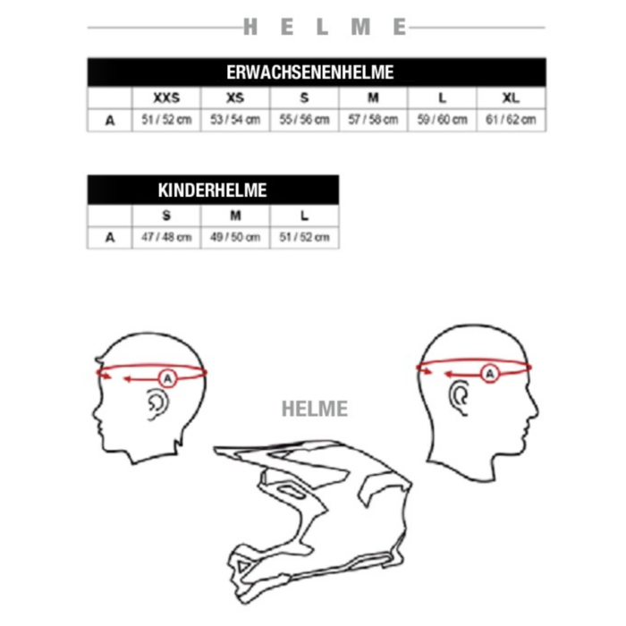 UFO Kinder Helm Captain weiss blau rot