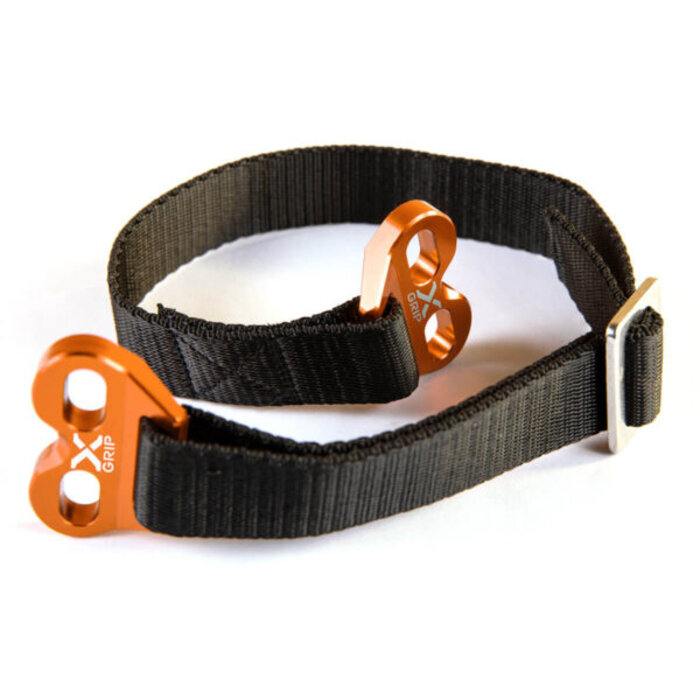 X-Grip Lifting Strap Trage Gurt Bergegurt Hebeband orange XG-2144
