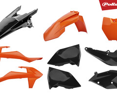 Polisport Plastikkit KTM SX orange schwarz ab BJ. 2019 - 2022