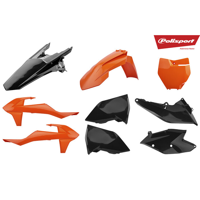 Polisport Plastikkit KTM SX orange schwarz ab BJ. 2019 - 2022