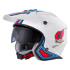 Oneal Roller Helm Volt weiss blau rot