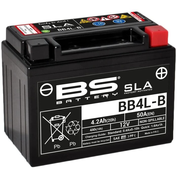 BS Battery Batterie BS BB4L-B SLA