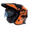 Oneal Roller Jet Helm Volt Corp schwarz orange