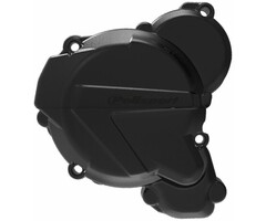 Polisport Zündungsdeckelschutz schwarz für KTM EXC Husqvarna TE 250 / 300 TPi  Bj. 17-22