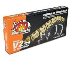 Motomaster MX Kette 520 V2 Drive Chain mit 120 Glieder und Clip Schloß