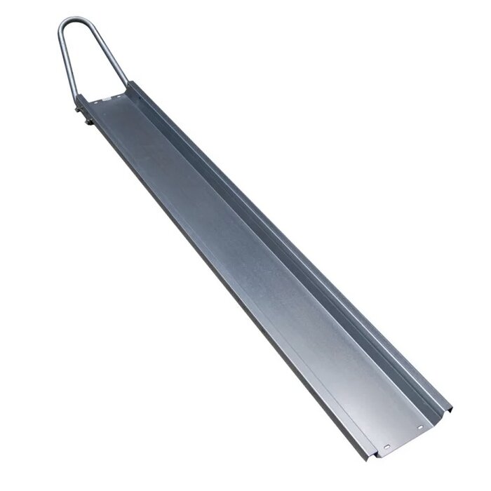 Motorrad Standschiene 250 x 1800 mm, m. Bügel