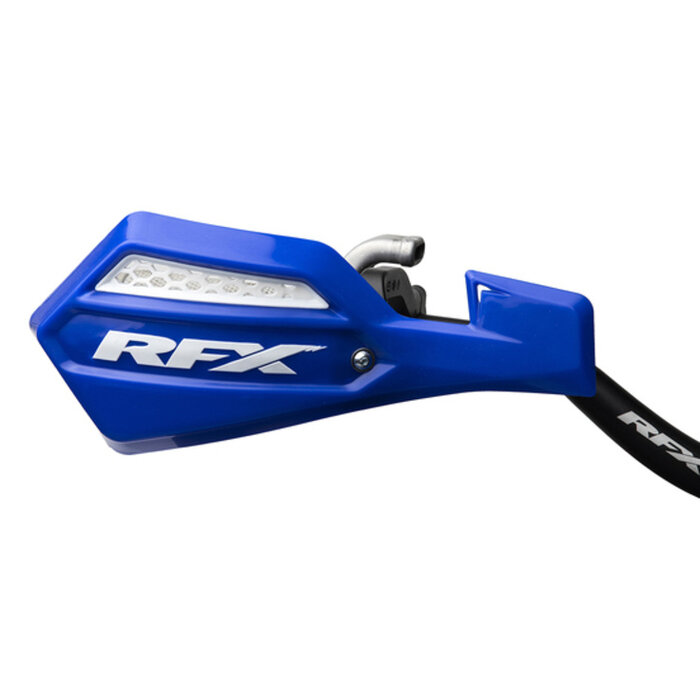 RFX Handschützer einschließlich Befestigungssatz blau