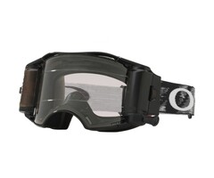 Oakley OAKLEY Airbrake MX Goggle Race-Ready Roll-Off Jet Matte Black Speed Prizm MX Low Light Lens