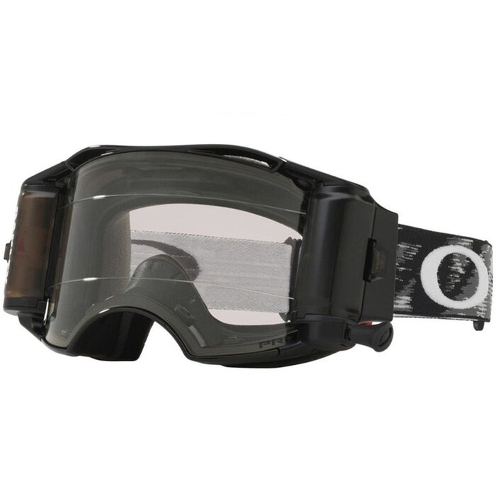 Oakley OAKLEY Airbrake MX Goggle Race-Ready Roll-Off Jet Matte Black Speed Prizm MX Low Light Lens
