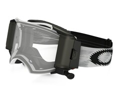 Oakley OAKLEY Airbrake MX Race-Ready Roll-Off Goggle Matte White Speed Clear Lens