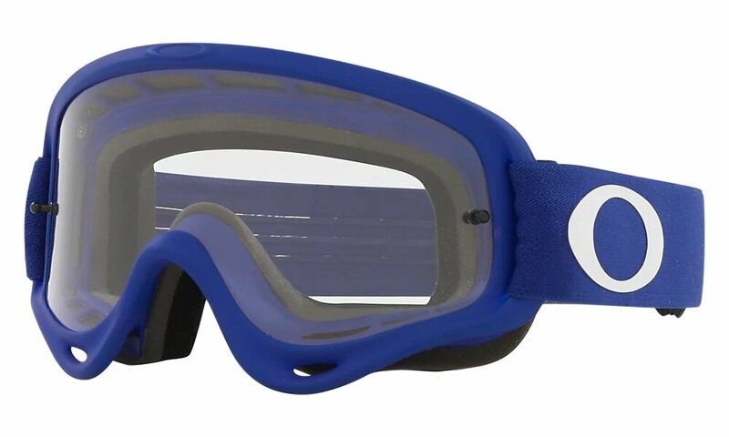 Oakley XS Kinderbrille O-Frame ® Goggle - Moto blau / Clear Lens