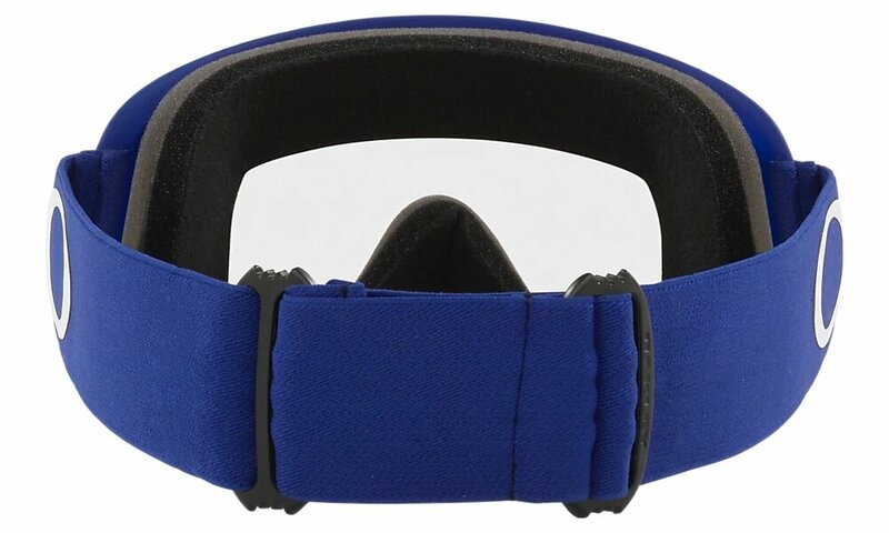 Oakley XS Kinderbrille O-Frame ® Goggle - Moto blau / Clear Lens