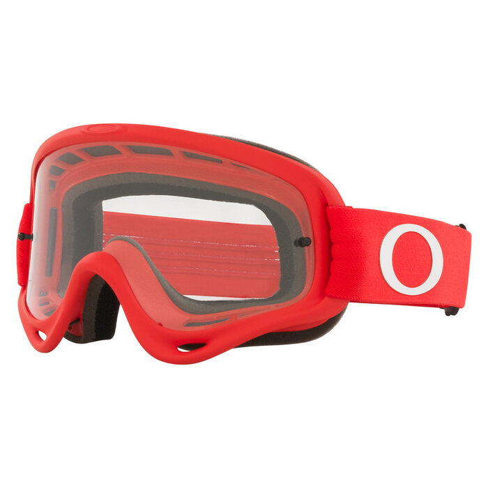 Oakley XS Kinderbrille O-Frame ® Goggle - Moto rot / Clear Lens